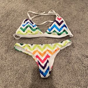 Rainbow bikini💕